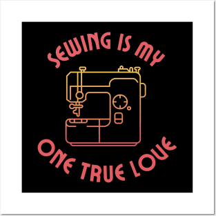 My one true love: Sewing Posters and Art